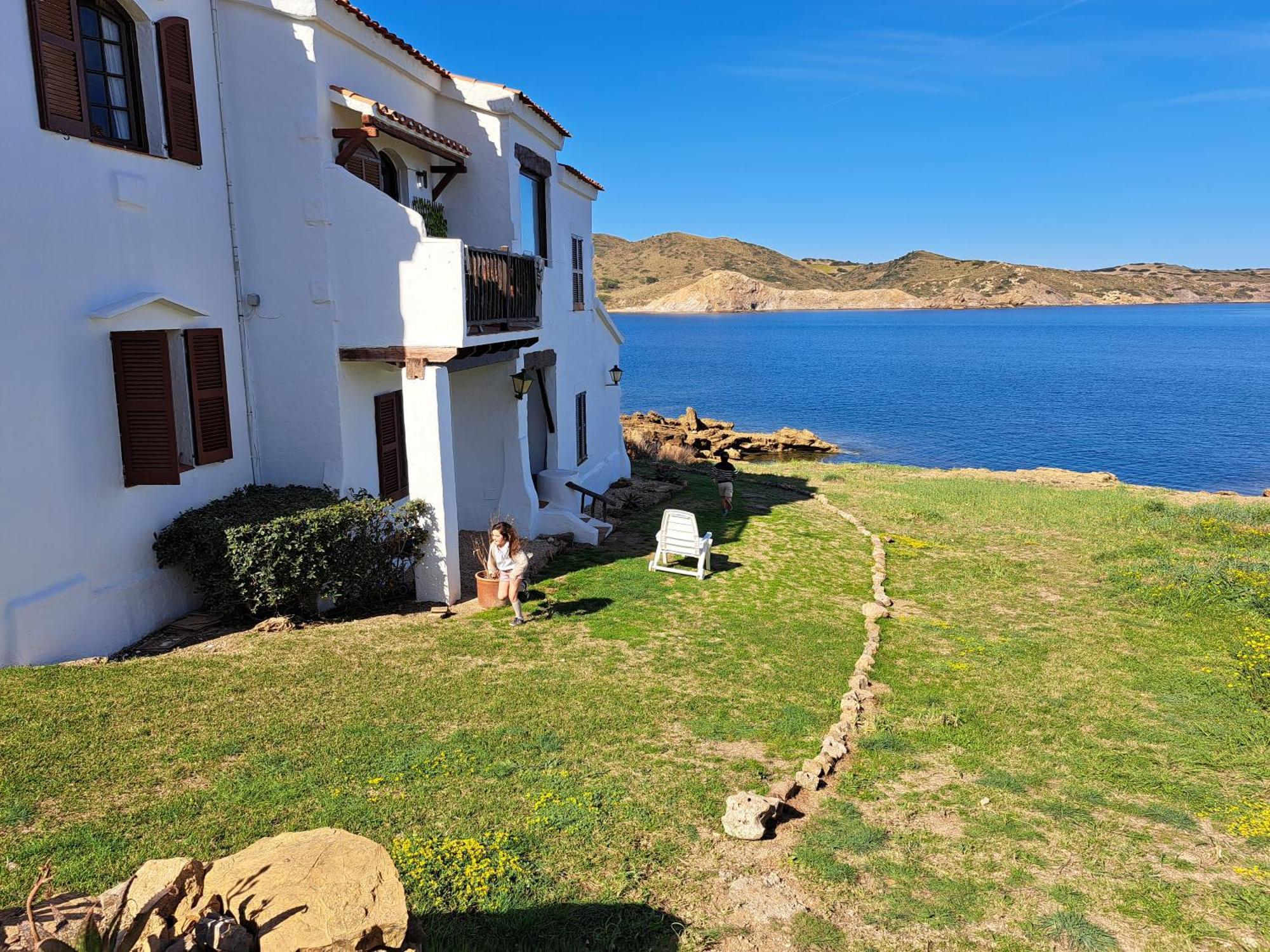 Apartmán Casa Con Jardin ,Vistas Al Mar Y Atardecer En Playas De Fornells Es Mercadal Exteriér fotografie