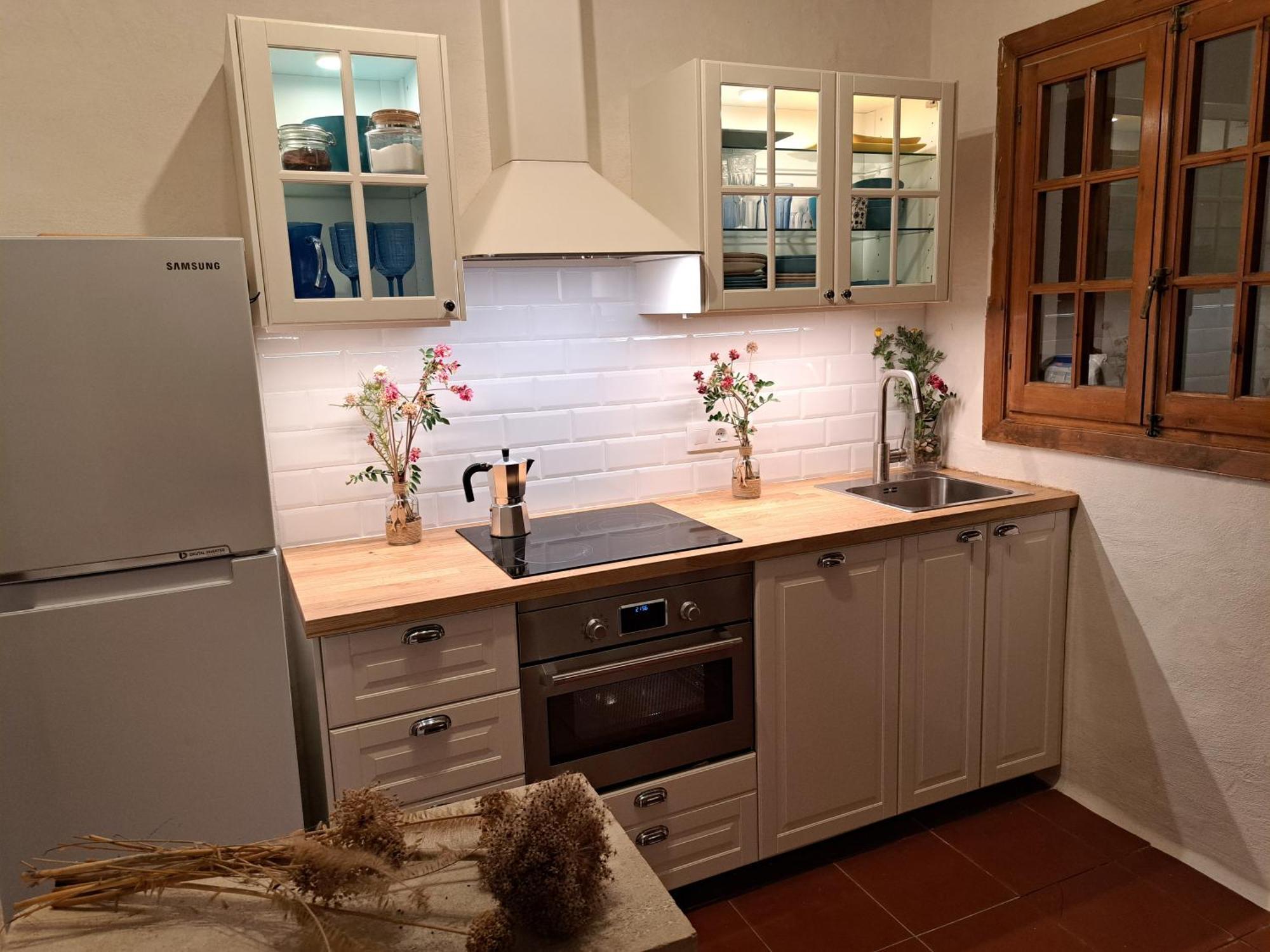 Apartmán Casa Con Jardin ,Vistas Al Mar Y Atardecer En Playas De Fornells Es Mercadal Exteriér fotografie